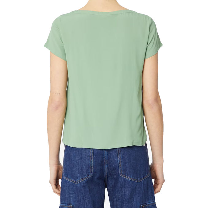 T-SHIRT MACIGNO Donna Verde 