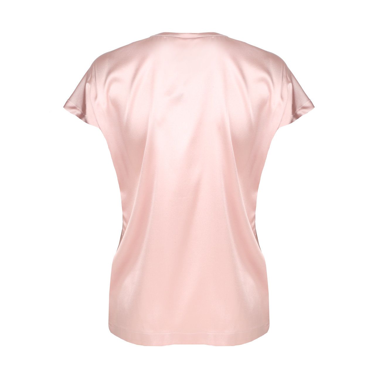 MODA DONNA Camicie & T-shirt Ricamato sconto 93% NoName Top corto Rosa S 