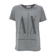 T-SHIRT MAXI LOGO BORCHIETTE Donna Grey Studs T-SHIRT MAXI LOGO BORCHIETTE Donna Grey Studs