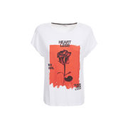 T-SHIRT MICHALINA SCRITTA IN RILIEVO Donna True White T-SHIRT MICHALINA SCRITTA IN RILIEVO Donna True White