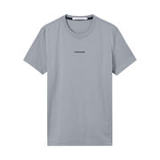 T-SHIRT MICROLOGO GOMMATO Uomo Marble Grey T-SHIRT MICROLOGO GOMMATO Uomo Marble Grey