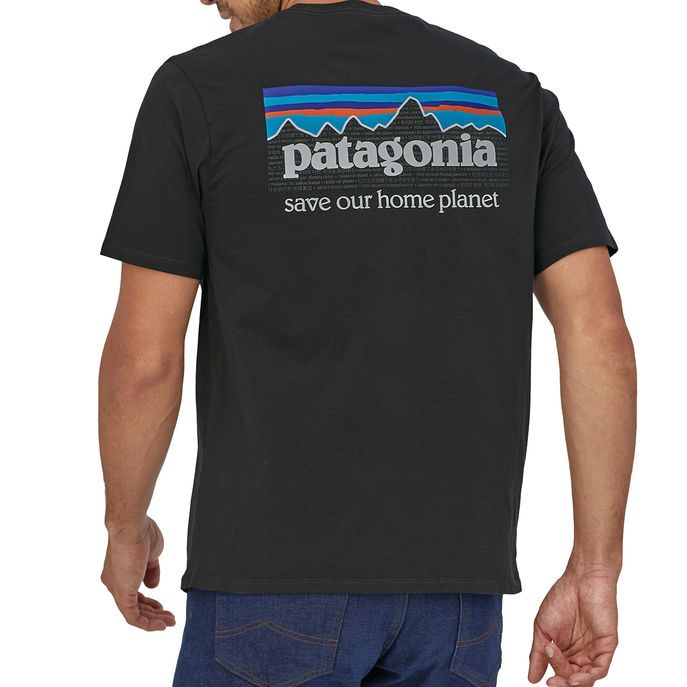 T-SHIRT MISSION ORGANIC Uomo Nero