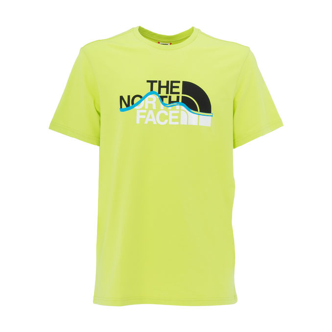 T-SHIRT MOUNTAIN LINE TEE Uomo Sulphur Spring Green