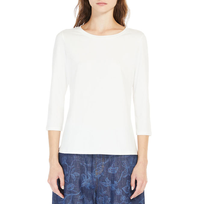 T-SHIRT MULTIA Donna Off White 