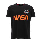 T-SHIRT NASA REFLECTIVE Uomo Black Orange T-SHIRT NASA REFLECTIVE Uomo Black Orange