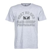 T-SHIRT OBEY NO ONE EYES CON SCRITTE Uomo Grigio melange nero T-SHIRT OBEY NO ONE EYES CON SCRITTE Uomo Grigio melange nero