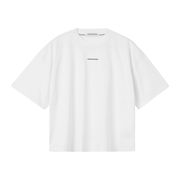 T-SHIRT OVER MICRO BRANDING Donna Bright White T-SHIRT OVER MICRO BRANDING Donna Bright White