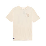 T-SHIRT OVER SEASONAL NEW YORK YANKEES Uomo Bleached Panna T-SHIRT OVER SEASONAL NEW YORK YANKEES Uomo Bleached Panna