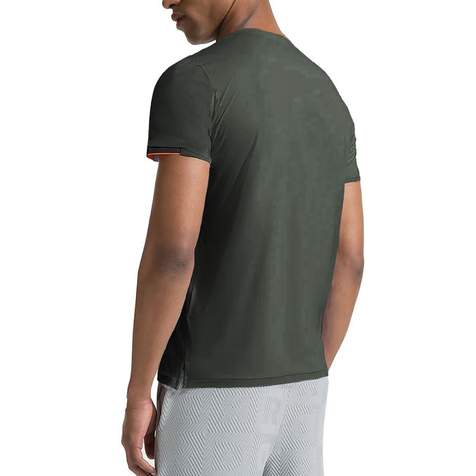 T-SHIRT OXFORD LOGO Uomo Bosco