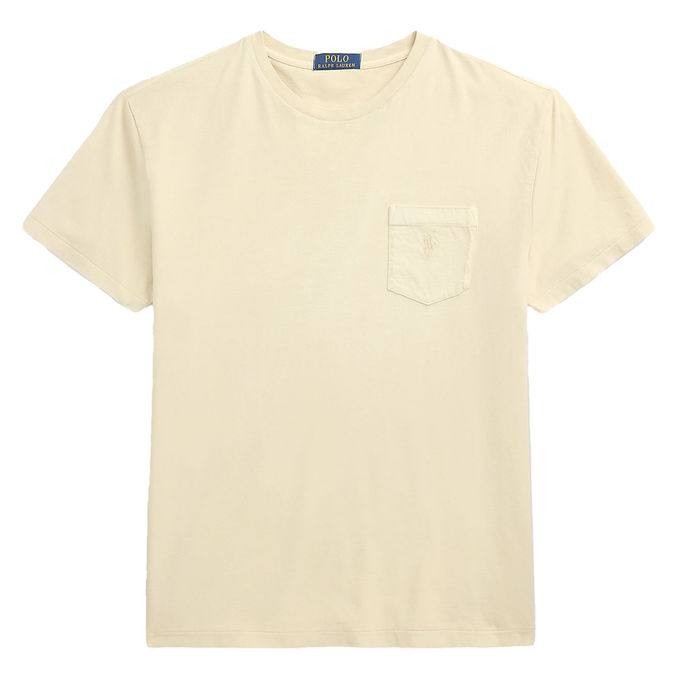 T-SHIRT PERSONALIZZATA SLIM CON TASCA TINTA MINERALE