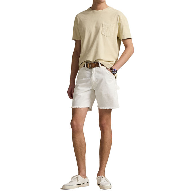 T-SHIRT PERSONALIZZATA SLIM CON TASCA TINTA MINERALE