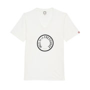 T-SHIRT PIA Donna Ecru Black  T-SHIRT PIA Donna Ecru Black
