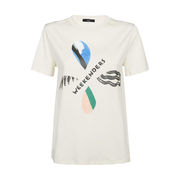 T-SHIRT POLKA Donna Avorio T-SHIRT POLKA Donna Avorio