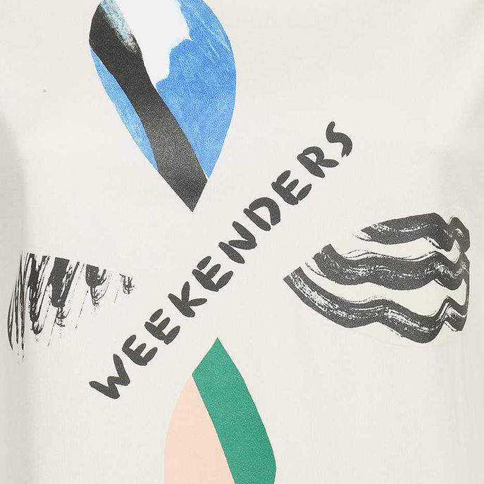 T-SHIRT POLKA Donna Avorio