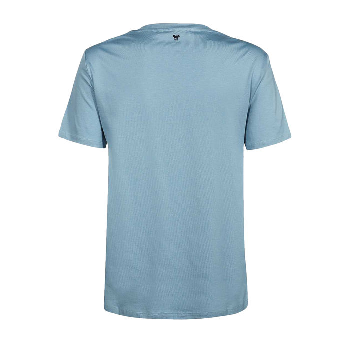 T-SHIRT POLKA Donna Azzurro