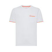 T-SHIRT PROFILI SOTTILI Uomo Bianco  T-SHIRT PROFILI SOTTILI Uomo Bianco