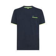 T-SHIRT PROFILI SOTTILI Uomo Navy Blue  T-SHIRT PROFILI SOTTILI Uomo Navy Blue