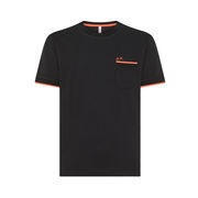 T-SHIRT PROFILI SOTTILI Uomo Nero T-SHIRT PROFILI SOTTILI Uomo Nero
