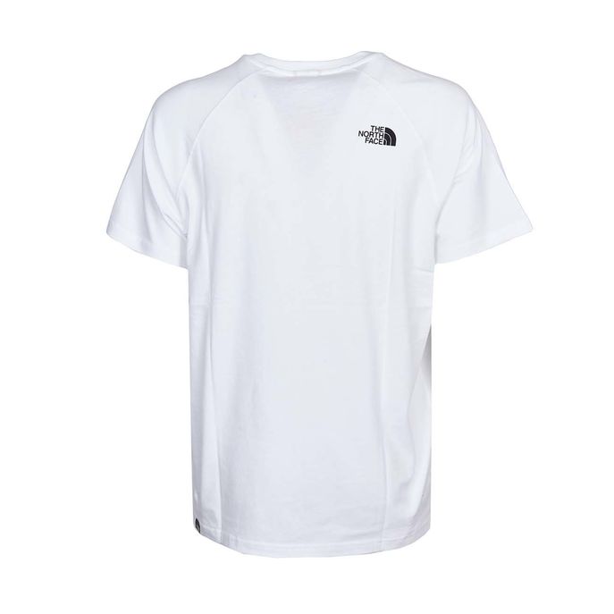 T-SHIRT REDBOX CON MANICA RAGLAN Uomo Bianco Nero
