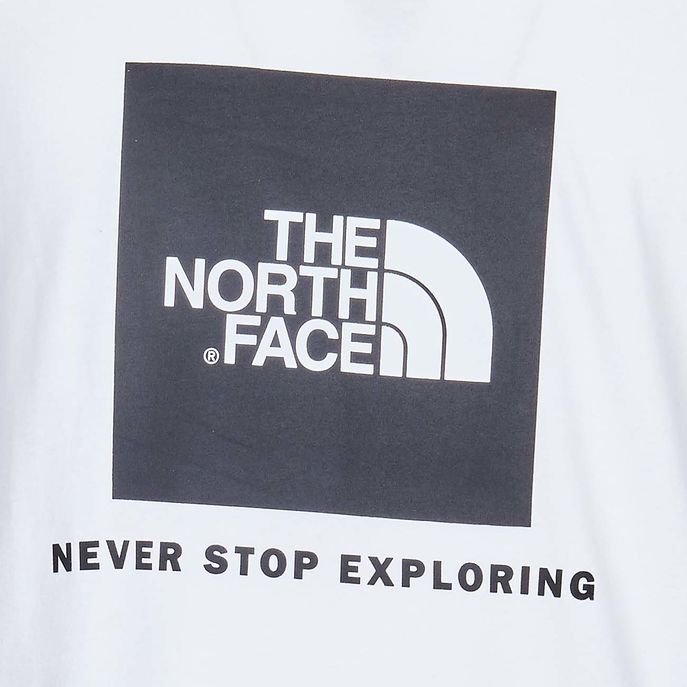 T-SHIRT REDBOX CON MANICA RAGLAN Uomo Bianco Nero