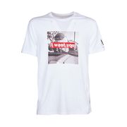 T-SHIRT REGULAR FIT STAMPA I WANT YOU Uomo White T-SHIRT REGULAR FIT STAMPA I WANT YOU Uomo White