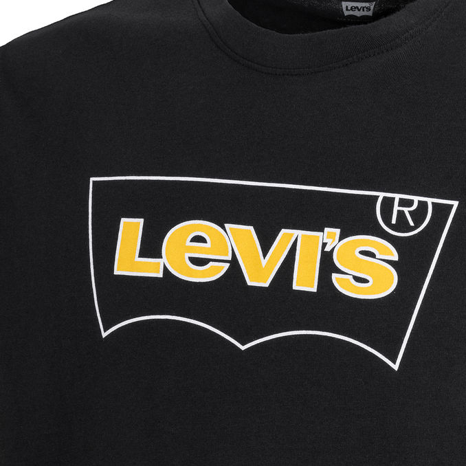 T-SHIRT RELAXED OUTLINE Uomo Caviar