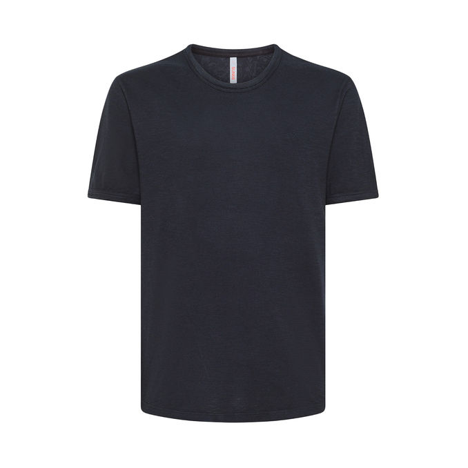 T-SHIRT ROUND BOTTOM Uomo Navy Blue