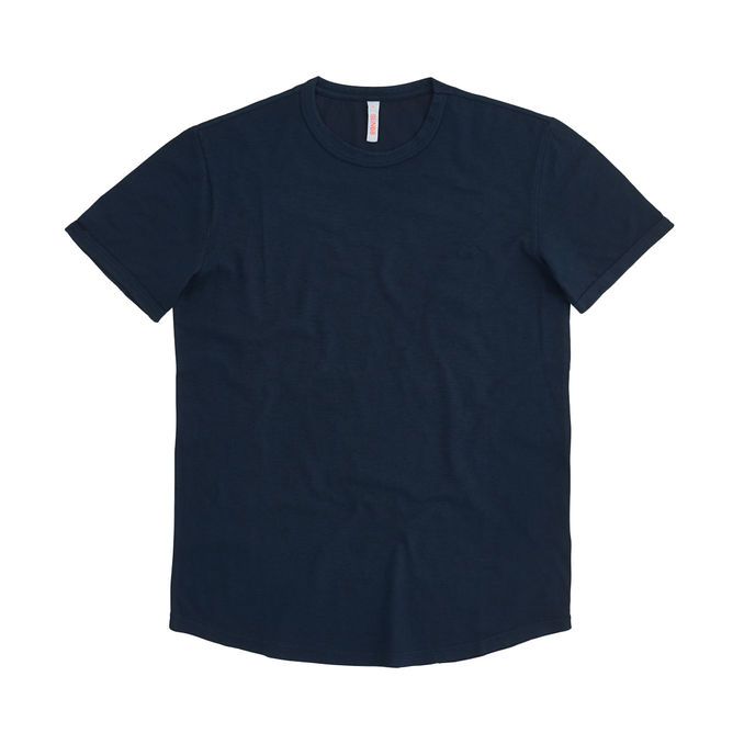 T-SHIRT ROUND BOTTOM Uomo Navy Blue