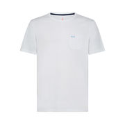 T-SHIRT ROUND SOLID POCKET Uomo Bianco T-SHIRT ROUND SOLID POCKET Uomo Bianco