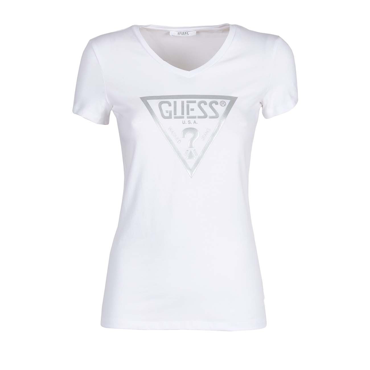 guess white shirt womens