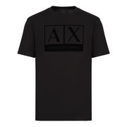 T SHIRT SCRITTA LOGO SUL PETTO Uomo Black T SHIRT SCRITTA LOGO SUL PETTO Uomo Black