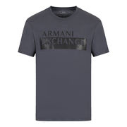 T SHIRT SCRITTA LOGO SUL PETTO Uomo Ebony T SHIRT SCRITTA LOGO SUL PETTO Uomo Ebony