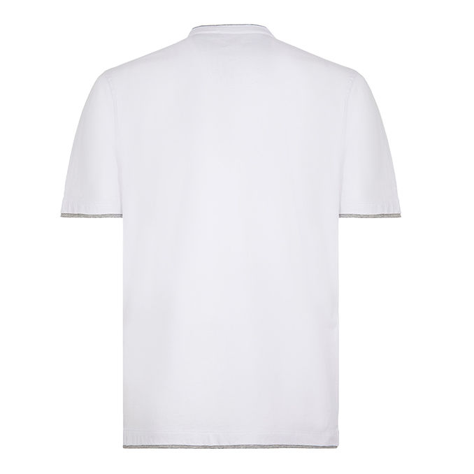 T-SHIRT SERAFINO CON CONTRASTI