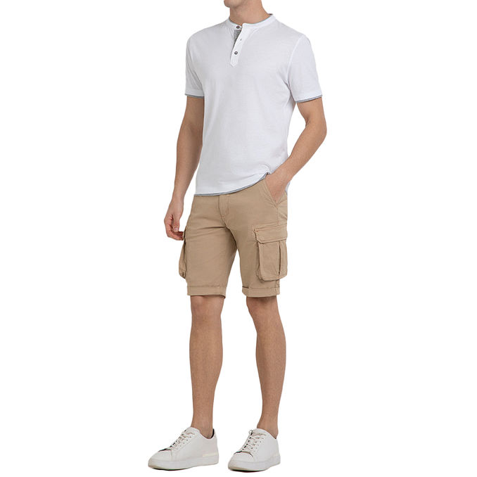 T-SHIRT SERAFINO CON CONTRASTI