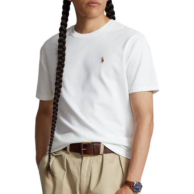 T-SHIRT SLIM FIT Uomo Bianco 