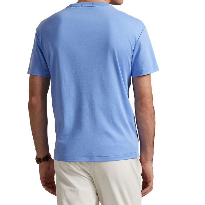 T-SHIRT SLIM FIT Uomo Canvas Blu