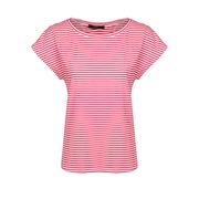 T-SHIRT SMANICATA NOREL A RIGHE Donna Rosso Bianco T-SHIRT SMANICATA NOREL A RIGHE Donna Rosso Bianco