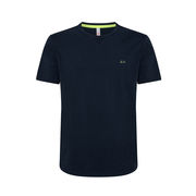 T-SHIRT SOLID Uomo Navy Blue T-SHIRT SOLID Uomo Navy Blue