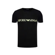 T-SHIRT STAMPA SCRITTA LOGO Uomo Nero T-SHIRT STAMPA SCRITTA LOGO Uomo Nero