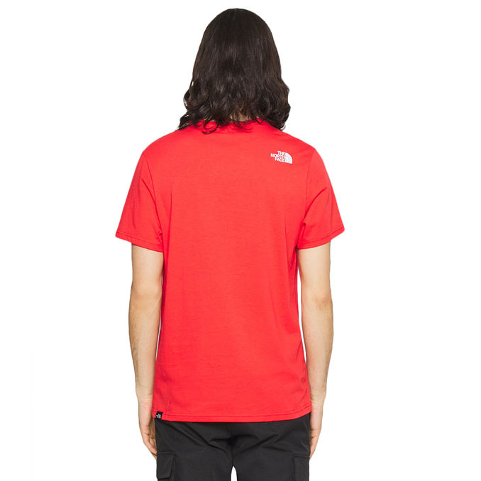 T-SHIRT STANDARD MAXI LOGO Uomo Red
