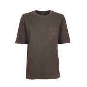 T-SHIRT STONE WASH CON TASCHINO E LOGO PICCOLO Donna Black T-SHIRT STONE WASH CON TASCHINO E LOGO PICCOLO Donna Black