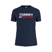 T-SHIRT STRETCH CON STAMPA LOGO Uomo Twilight navy T-SHIRT STRETCH CON STAMPA LOGO Uomo Twilight navy
