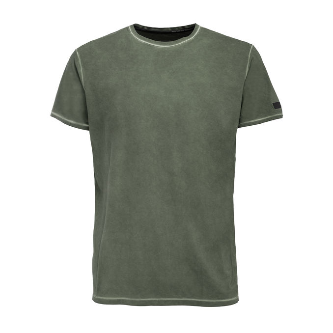T-SHIRT TECNO WASH STRETCH Uomo Verde Prato 