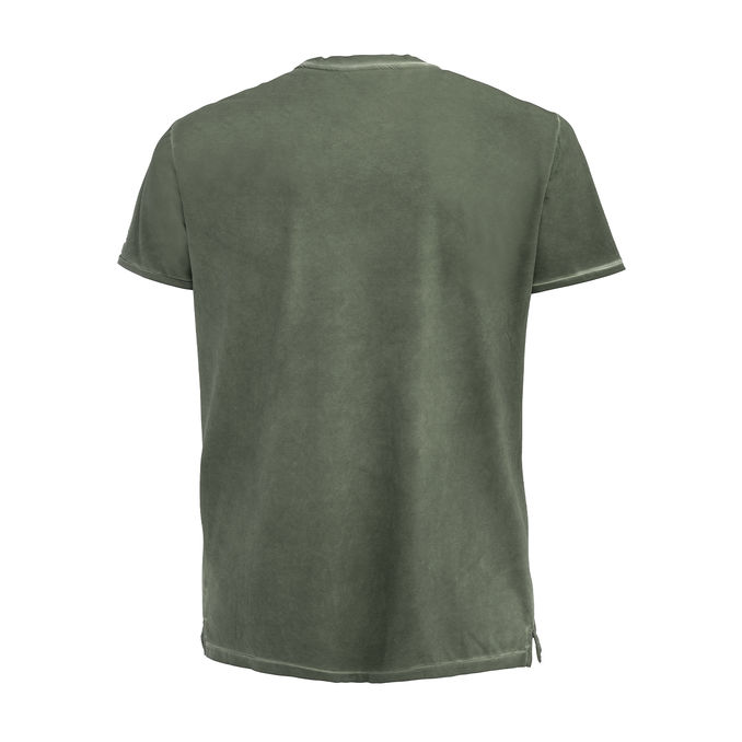 T-SHIRT TECNO WASH STRETCH Uomo Verde Prato 