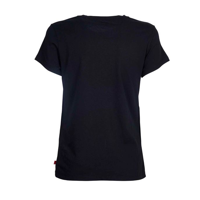 T-SHIRT THE PERFECT GRAPHIC TEE WITH LOGO Donna Nero Rosso