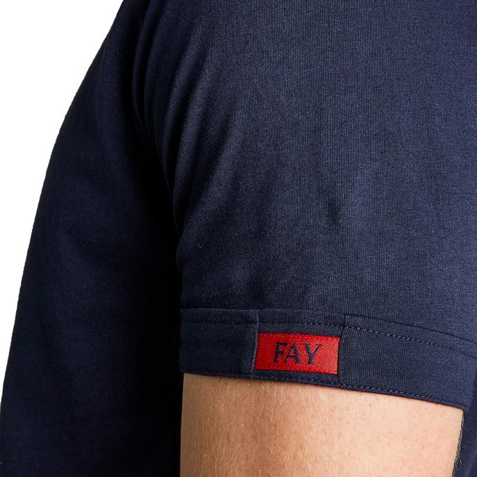 T-SHIRT TRAVEL Uomo Blu Rosso