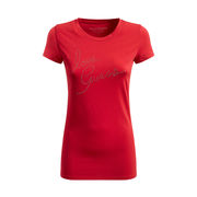 T-SHIRT TRIANGLE BRUSHED CON LOGO STRASS Donna Grounded Flame T-SHIRT TRIANGLE BRUSHED CON LOGO STRASS Donna Grounded Flame
