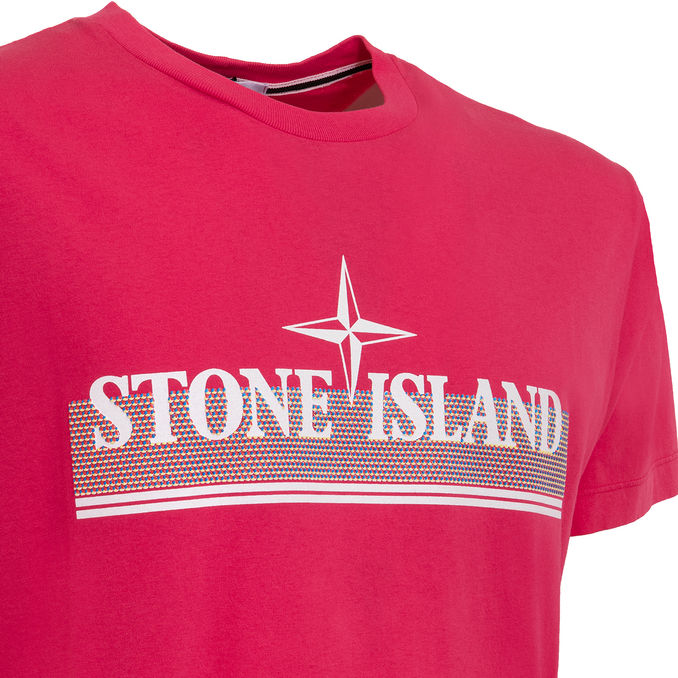 T-SHIRT TRICROMIA ONE Uomo Fuxia