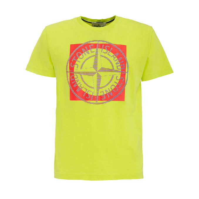 T-SHIRT TRICROMIA TWO Uomo Lemon