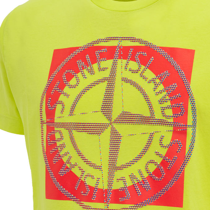 T-SHIRT TRICROMIA TWO Uomo Lemon